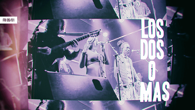 Οι Los Dos o Más Live στη σκηνή του six d.o.g.s