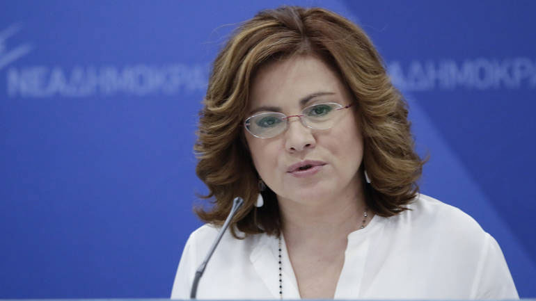 Απάντηση της Μ. Σπυράκη στον κυβερνητικό εκπρόσωπο