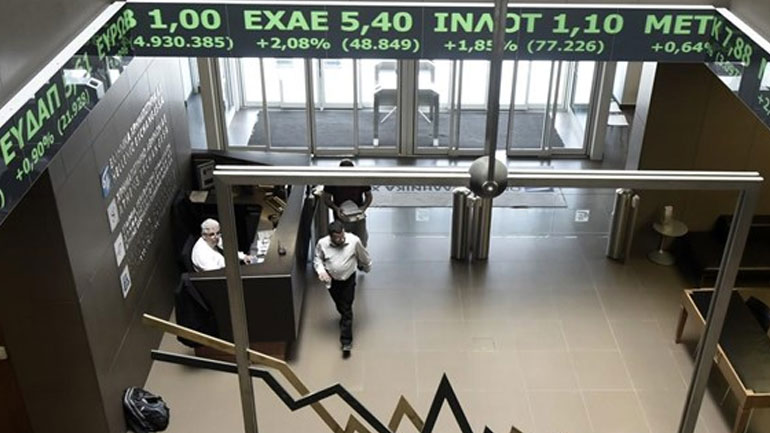 Χρηματιστήριο: Στις 814,22 μονάδες ο Γενικός Δείκτης Τιμών, με άνοδο 1,48%