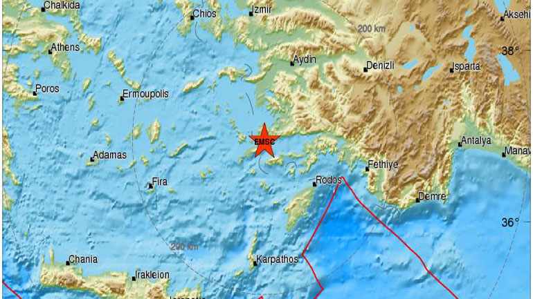 Σεισμός 3,5 Ρίχτερ στην Κω