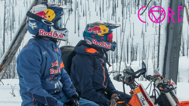 Snow biking από τους Ronnie Renner & Robbie Maddison