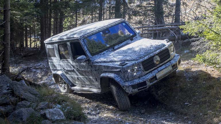 Σε πρώτο πλάνο η κορυφαία Mercedes G-Class