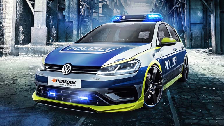 Απίστευτο περιπολικό VW Golf R με 400 ίππους
