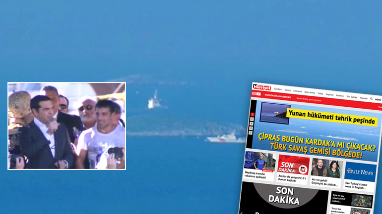 Πρόκληση “Χουριέτ”: “Ο Τσίπρας θα πατήσει στα Ίμια;”