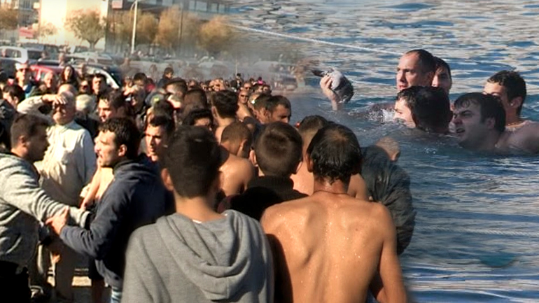 Θεοφάνια με άγριο ξύλο στο Κιάτο