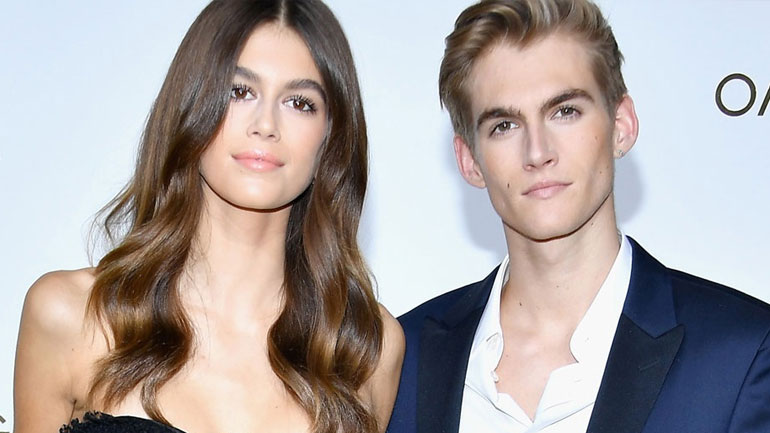 Η Kaia Gerber και ο αδελφός της Presley ποζάρουν για τη νέα καμπάνια του Calvin Klein