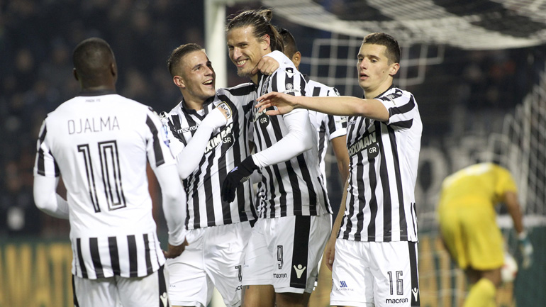 Καταιγιστικός ο ΠΑΟΚ, 5-0 τον Λεβαδειακό