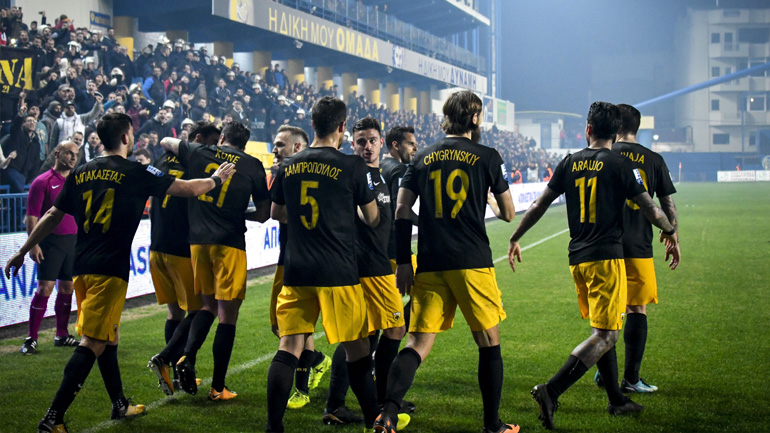 Ανώτερη η ΑΕΚ, 4-1 τον Παναιτωλικό