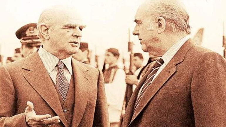 Ίδια ερωμένη Ανδρέας Παπανδρέου και Κωνσταντίνος Καραμανλής