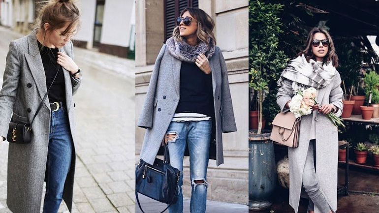 Πώς να φορέσετε το αγαπημένο σας γκρι παλτό