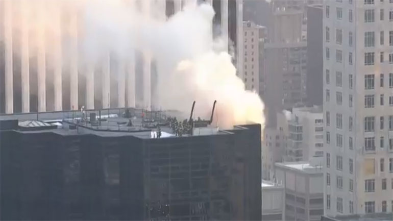 Πυρκαγιά στον Πύργο Τραμπ στη Νέα Υόρκη