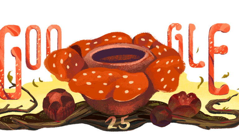 Ένα… ινδονησιακό λουλούδι στο σημερινό αφιέρωμα της Google!