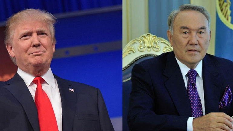 Συνάντηση Τραμπ με τον πρόεδρο του Καζακστάν στον Λευκό Οίκο στις 16 Ιανουαρίου