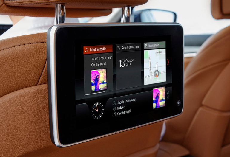 Τηλεοράσεις για τους πίσω επιβάτες