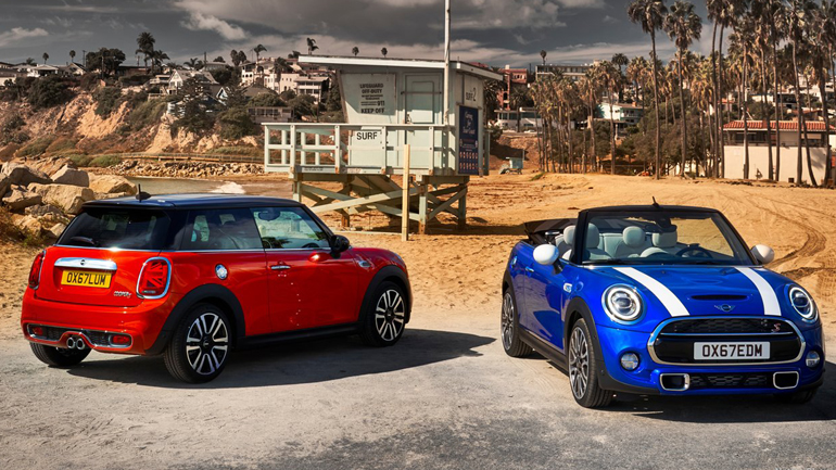 Ανανεώθηκαν τα MINI 3d, 5d και Cabrio