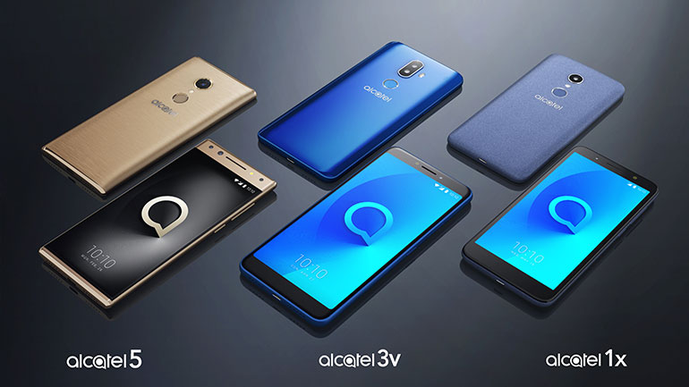 Τα νέα κινητά της Alcatel στην CES 2018
