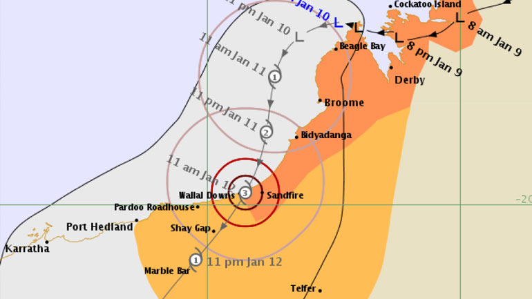 Kίτρινος συναγερμός στην Αυστραλία – Πλησιάζει ο κυκλώνας «Τζόις»