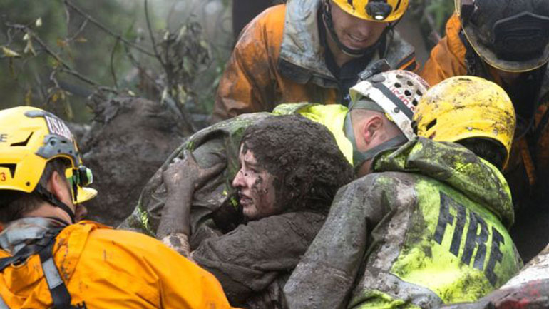 ΗΠΑ: Τουλάχιστον 15 οι νεκροί από τη φονική κατολίσθηση στην Καλιφόρνια