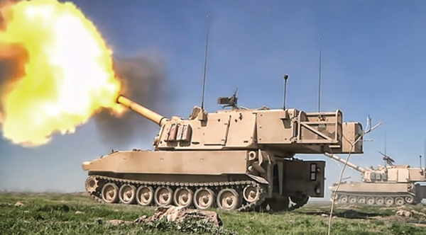 Το αυτοκινούμενο πυροβόλο M109A7