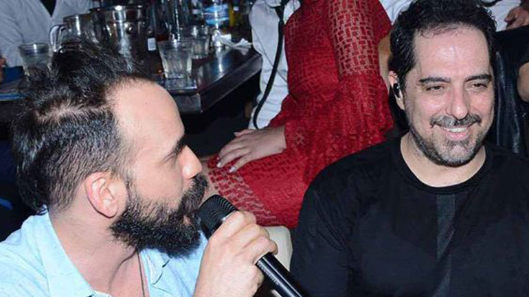 Ο Πάνος Μουζουράκης διασκέδασε στον Μάκη Δημάκη