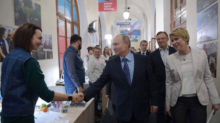 Ρωσία: Οι επικεφαλής του προεκλογικού επιτελείου του Πούτιν