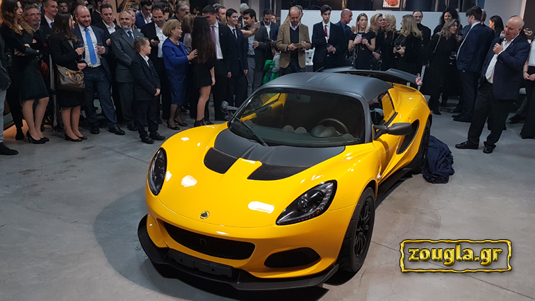 Αποκαλυπτήρια για την Lotus Elise 250 cup επί ελληνικού εδάφους Αποκαλυπτήρια για την Lotus Elise 250 cup επί ελληνικού εδάφους