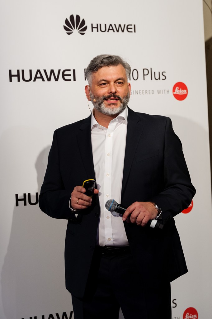 Ο Πέτρος Δρακόπουλος, Διευθυντής Marketing της Huawei στην Ελλάδα