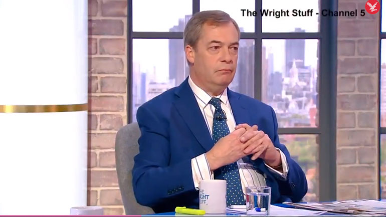 Βρετανία: Ο υπέρμαχος του Brexit Νάιτζελ Φάρατζ σκέφτεται το σενάριο ενός δεύτερου δημοψηφίσματος