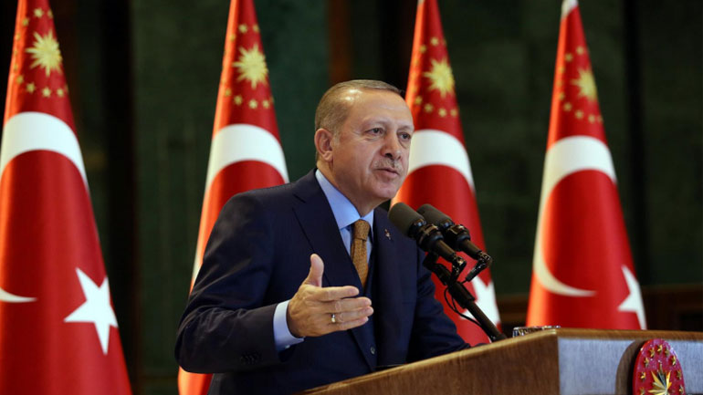 Ερντογάν προς ΗΠΑ: «Δώστε μας τον Γκιουλέν, αλλιώς δεν εκδίδουμε άλλον τρομοκράτη»