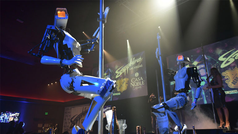 Ρομπότ επιδίδονται σε pole dancing στο Λας Βέγκας