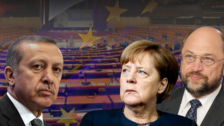 Στον πάγο η Τουρκία με τη συμφωνία Μέρκελ-Σουλτς