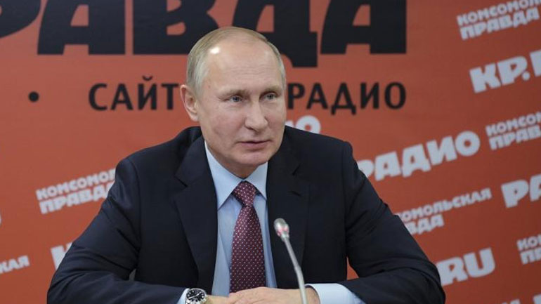 Πούτιν: «Η συμμετοχή πολλών υποψηφίων στις προεδρικές εκλογές ενισχύει τον διάλογο»