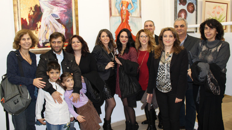 Έκθεση Τέχνης για το Χατζηπατέρειο Ίδρυμα στα εγκαίνια της MegArt Gallery