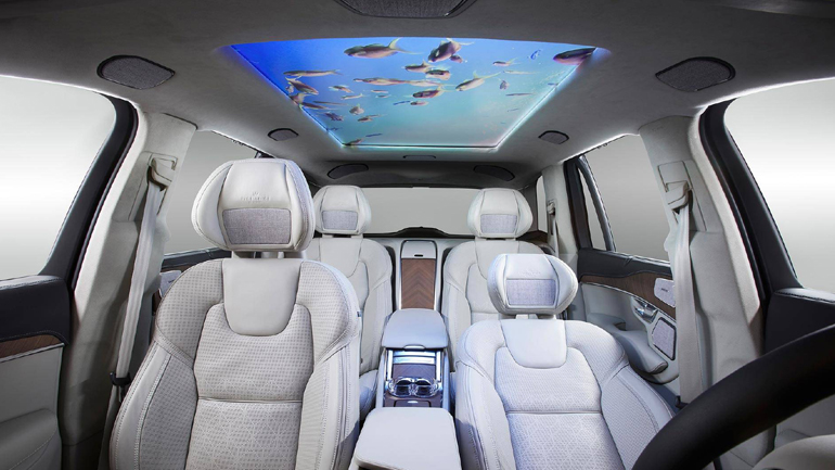 Ετοιμάζουν οθόνες για την οροφή των αυτοκινήτων