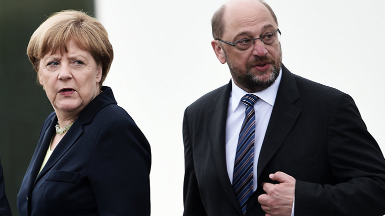 Γερμανία: Η ηγεσία του SPD εγκρίνει μια κυβέρνηση υπό τη Μέρκελ