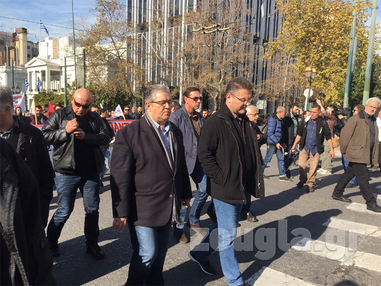 Ο Γενικός Γραμματέας της ΚΕ του ΚΚΕ, Δημήτρης Κουτσούμπας