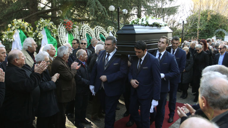 Το τελευταίο «αντίο» στον Τάκη Λουκανίδη