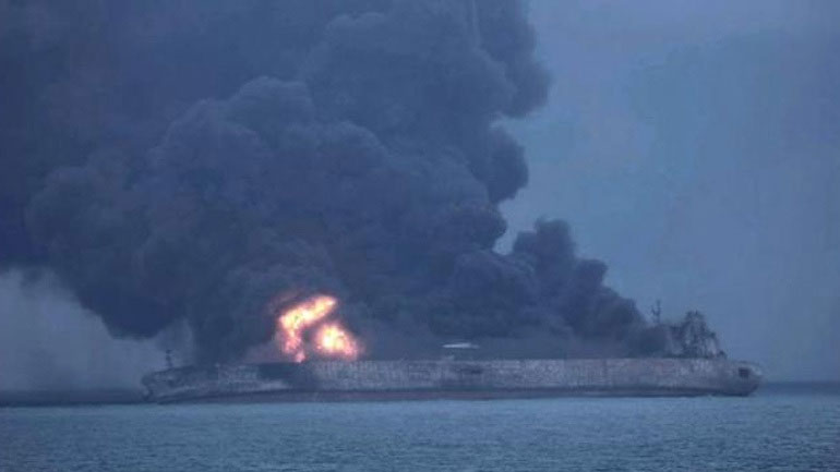 Κίνα: Η κυβέρνηση δεσμεύεται για τη διάσωση των 32 αγνοουμένων του ιρανικού δεξαμενόπλοιου