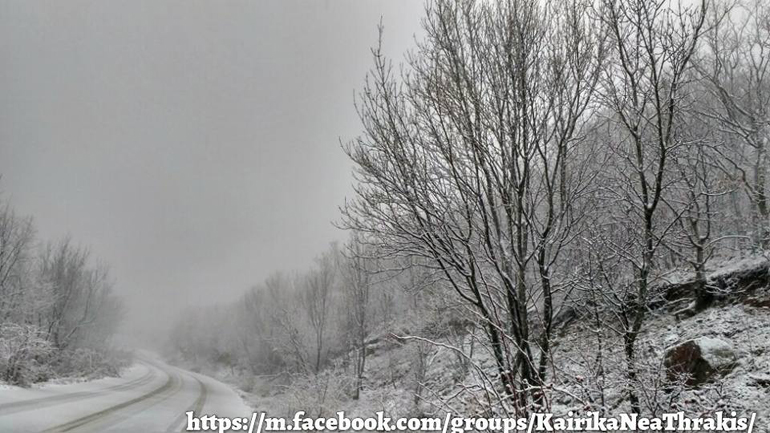 Στα λευκά η ορεινή Ροδόπη – Παραμυθένια τοπία Στα λευκά η ορεινή Ροδόπη – Παραμυθένια τοπία