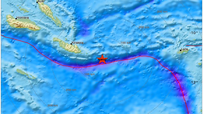 Σεισμός 5,9 Ρίχτερ στον Ειρηνικό