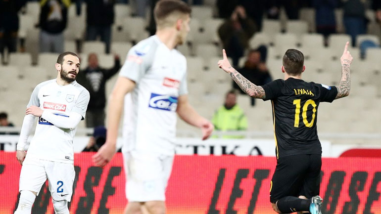 Καθάρισαν οι Αραούχο και Λιβάγια, 3-1 η ΑΕΚ τον ΠΑΣ Γιάννινα