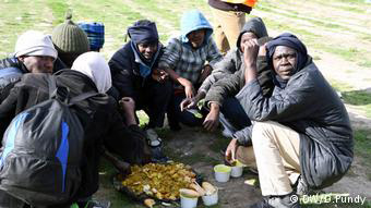 Μετανάστες στο Καλέ της Γαλλίας