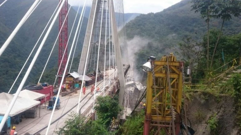 Κολομβία: Κατέρρευσε υπό κατασκευή γέφυρα – Εννέα εργάτες νεκροί Κολομβία: Κατέρρευσε υπό κατασκευή γέφυρα – Εννέα εργάτες νεκροί