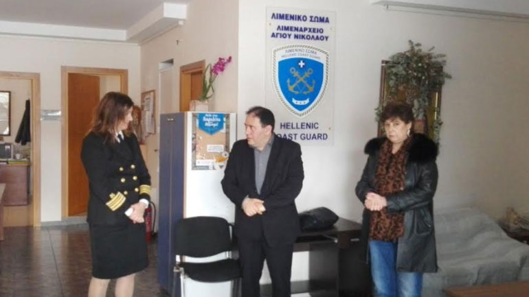 Επίσκεψη στα λιμάνια Ηρακλείου – Λασιθίου πραγματοποίησε ο Χρήστος Λαμπρίδης