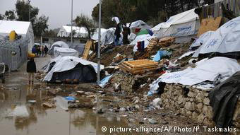 Κέντρο υποδοχής προσφύγων στη Μόρια