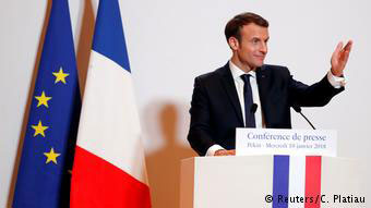 Φιλικός μεν επιφυλακτικός δε ο Εμ. Μακρόν προς το Βερολίνο