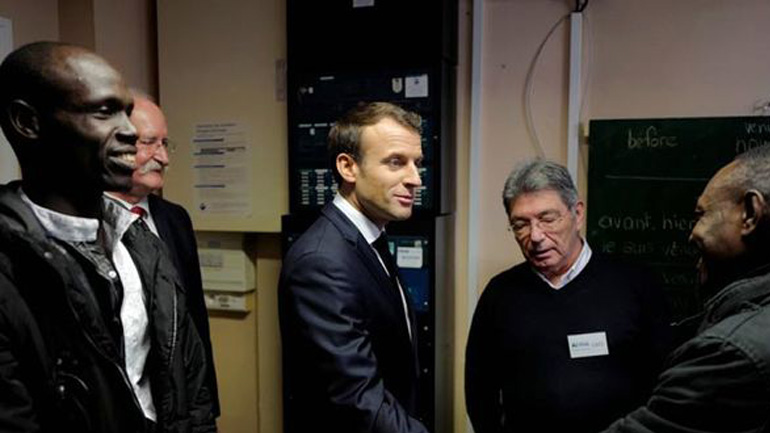 Μακρόν: Όχι άλλη «ζούγκλα» για τους μετανάστες στο Καλαί