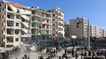 Η κατεστραμμένη πόλη Iντλίμπ μετά την αποχώρηση του IS