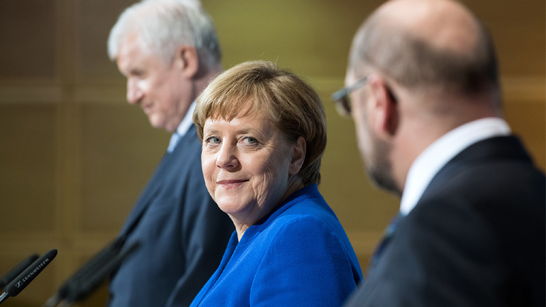 Ά. Μέρκελ: «Το SPD καλείται να πάρει μία υπεύθυνη απόφαση για τον σχηματισμό κυβέρνησης»