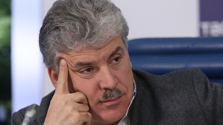 Ρωσία: Πέφτει η δημοτικότητα του υποψηφίου του Κομμουνιστικού Κόμματος για τη ρωσική προεδρία